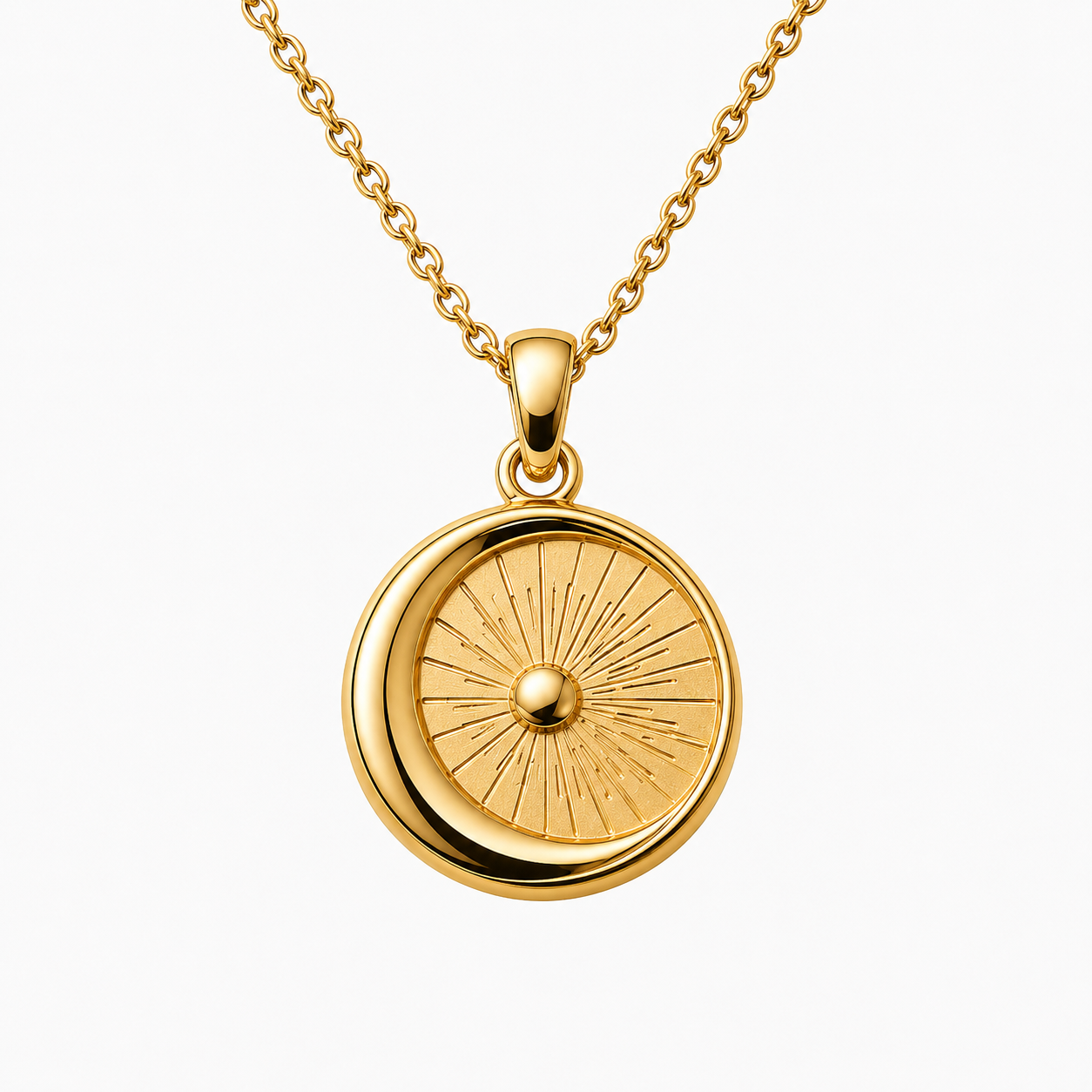 Luna Ray Pendant Necklace