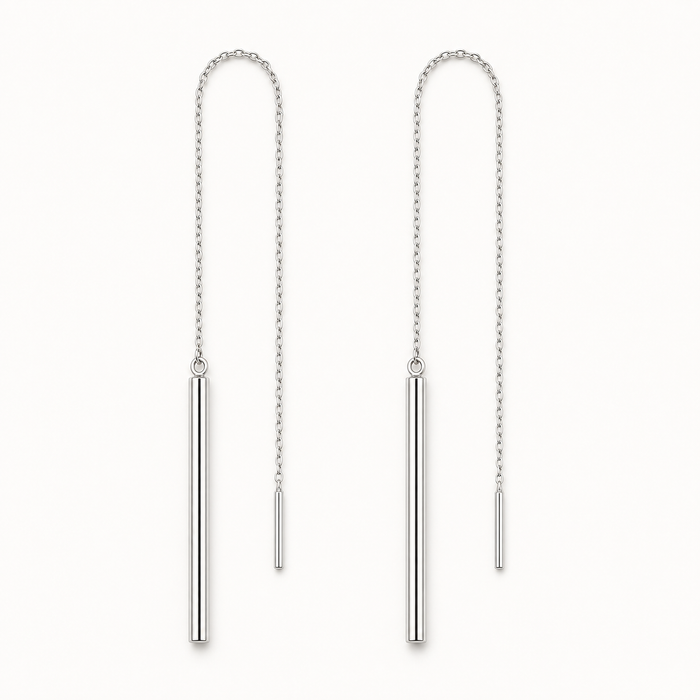 Meridian Chain Threader Earrings