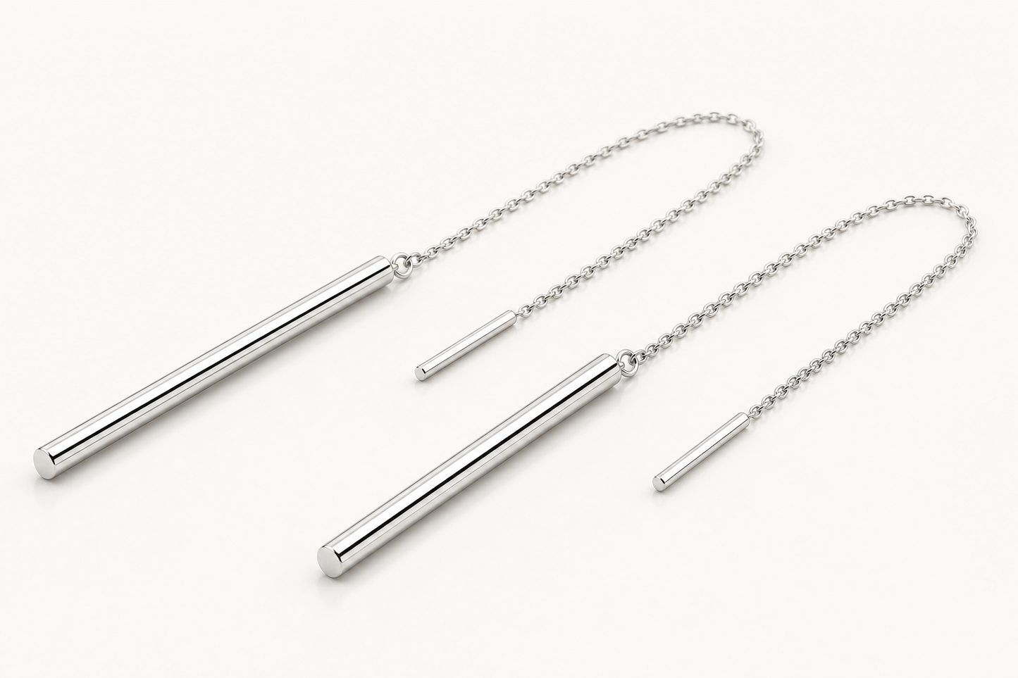 Meridian Chain Threader Earrings