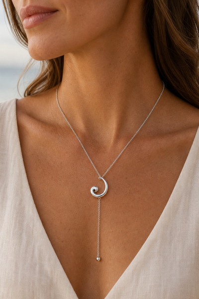 Ocean Lariat Necklace